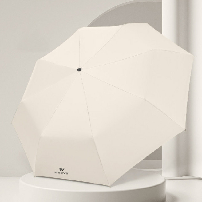 WEEVE UV99.9% 자외선 차단 암막 접이식 원터치 3단 자동 우산 양산 겸용 + 커버포함