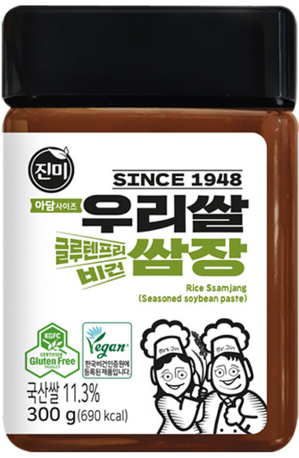 진미 글루텐프리 우리쌀 쌈장, 300g, 1개