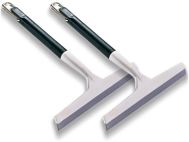 리브모어 심플 고리 물기 제거 핸디 스퀴지, 2개, 딥그린