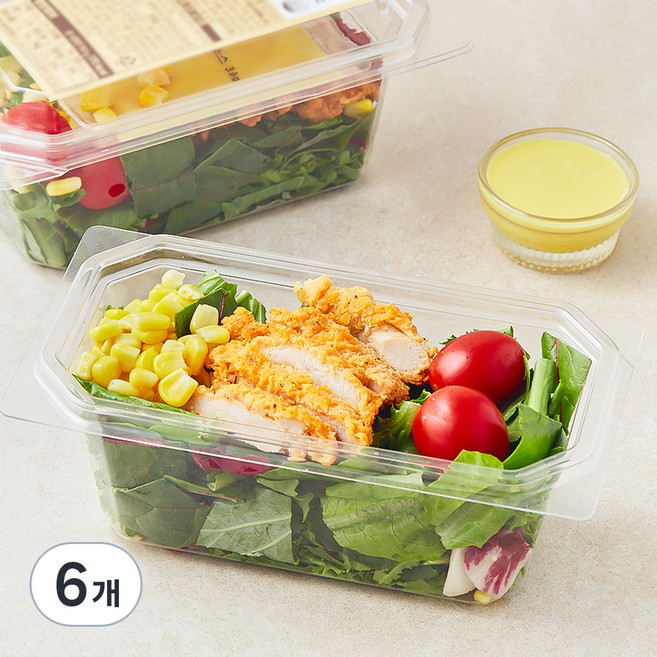 곰곰 케이준치킨 샐러드, 180g, 6개
