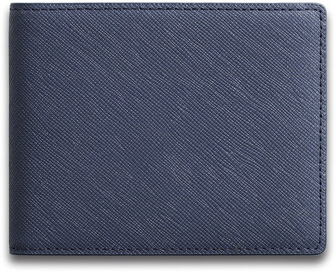 블랑플뢰르 남성용 사피아노 슬림 반지갑