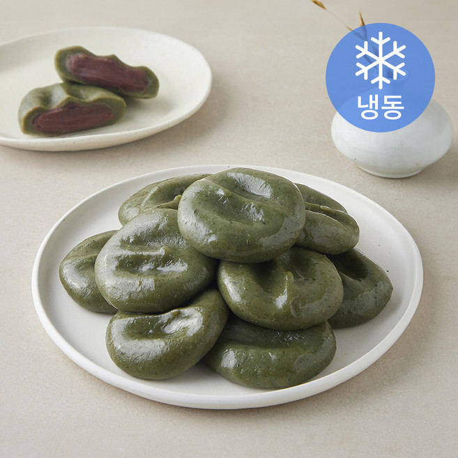 해풍앙금 쑥개떡 (냉동), 50g, 1개, 20개입