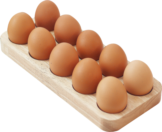 모두의시작 계란 트레이, 우드, 1개