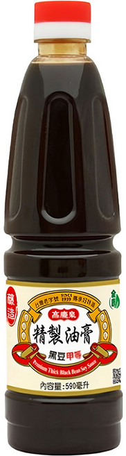 高慶泉 精製甲等黑豆油膏, 590ml, 1瓶