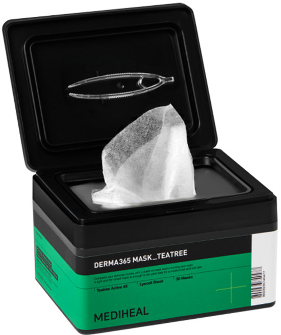 메디힐 더마365 마스크 티트리, 30개입, 1개