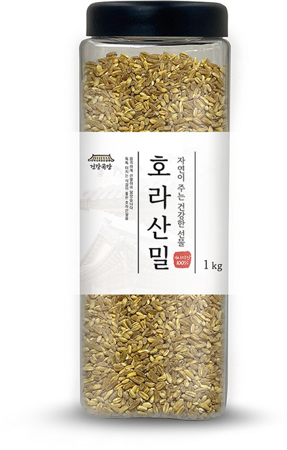 건강곡간 호라산밀 통, 1kg, 1개