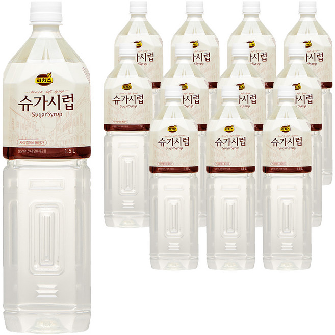 리치스 슈가시럽, 1.5L, 12개