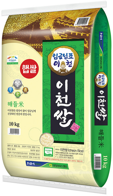 4위 - 이천남부농협 임금님표 이천쌀 해들미, 10kg, 1개, 상등급