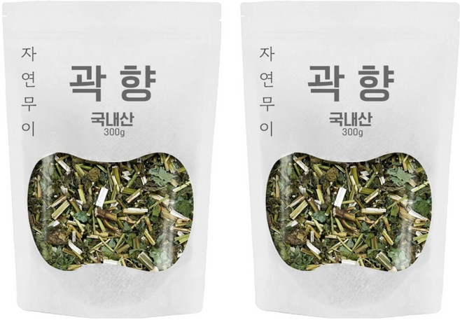 자연무이 곽향 곽향차 배초향, 300g, 2개