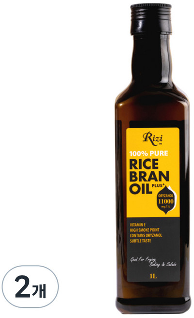 리지 현미유 플러스, 1L, 2개