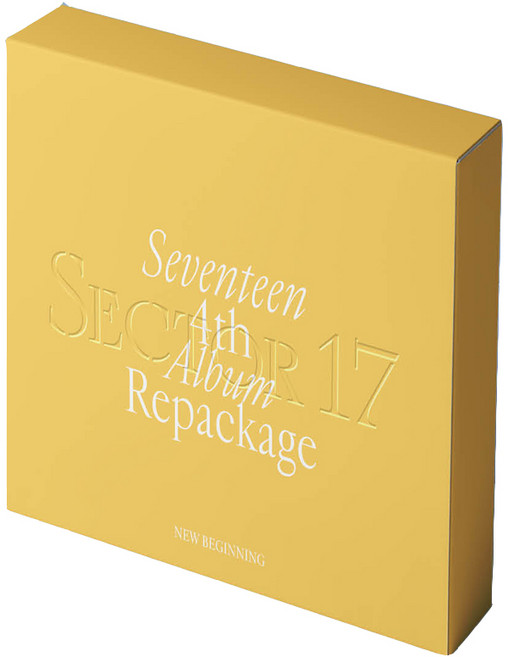 SEVENTEEN SECTOR 17 第4張正規改版專輯 版本隨機出貨, 1CD