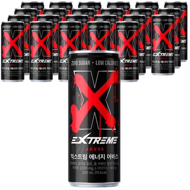 익스트림 에너지 어비스 에너지드링크, 250ml, 24개