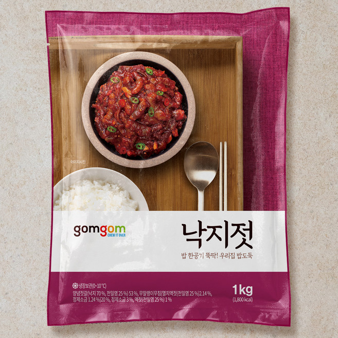 곰곰 낙지젓, 1kg, 1개