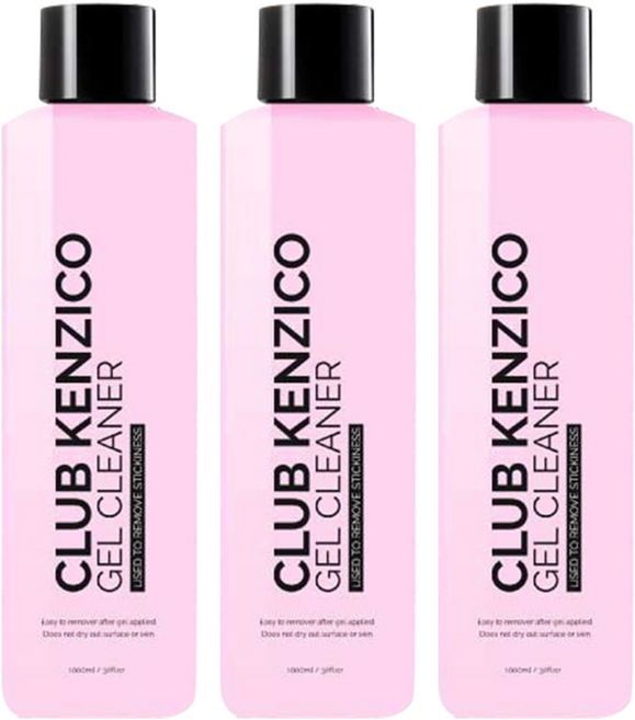 켄지코 대용량 젤 크리너, 1L, 3개