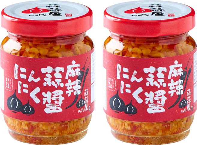 蒜蒜屋 麻辣蒜醬, 125g, 2罐