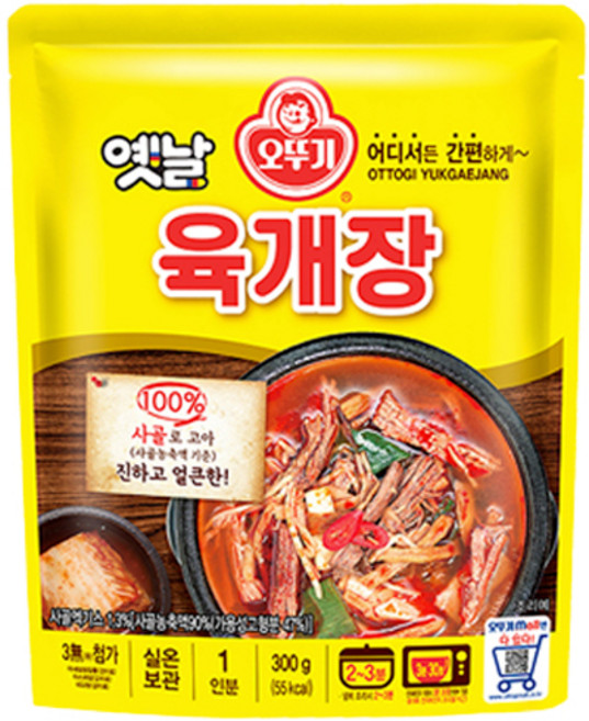 오뚜기옛날 육개장, 300g, 1개