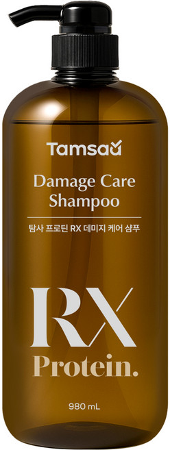 탐사 프로틴 RX 데미지 케어 샴푸, 1개, 980ml