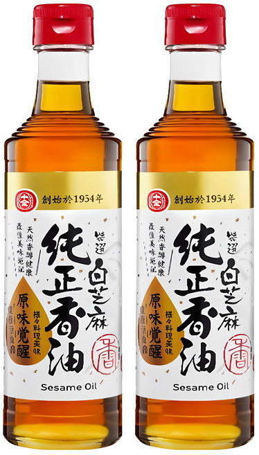 十全 純正香油, 305ml, 2瓶