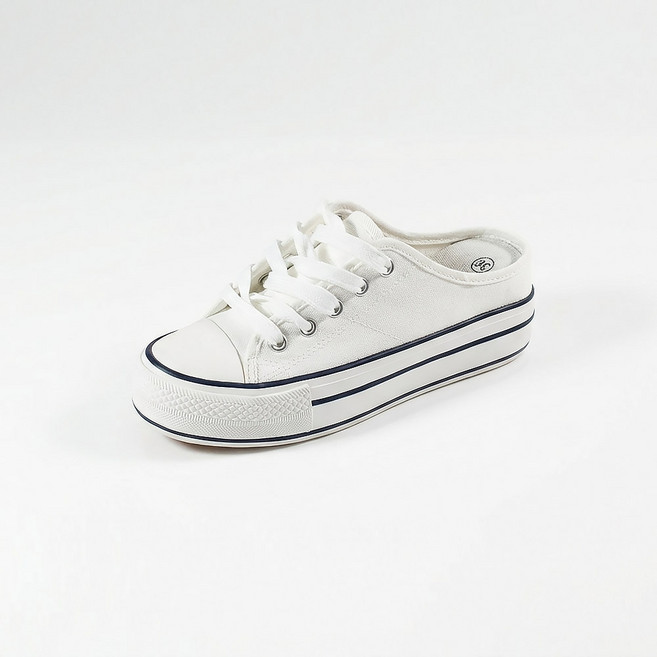 슈즈앤 여성용 통굽 뮬 스니커즈 5cm sn773