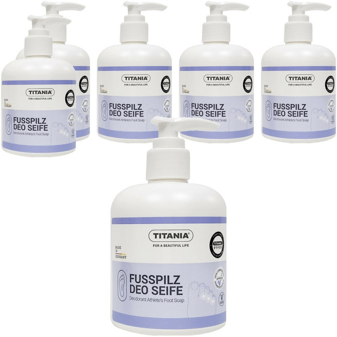 티타니아 발샴푸, 1개입, 6개, 300ml