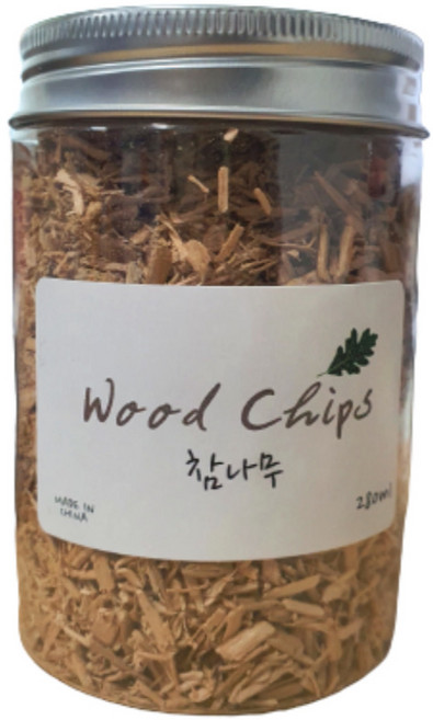 참나무 훈연칩, 280ml, 60g, 1개