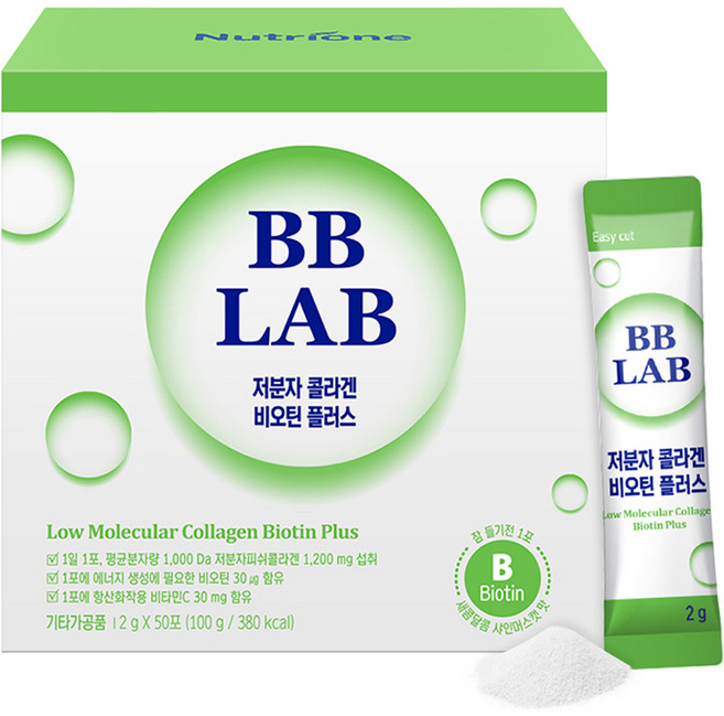 비비랩 저분자 콜라겐 비오틴 플러스, 100g, 1개