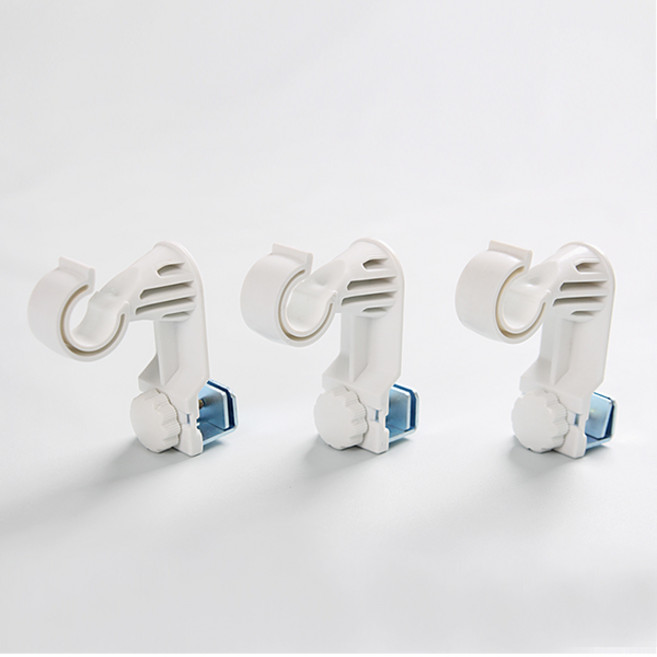 세류홈 안뚫어고리 봉 9.8 x 8 x 3.7 cm, 혼합색상, 3개