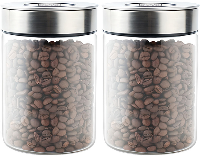 누보 원터치 밀폐용기, 2개, 700ml