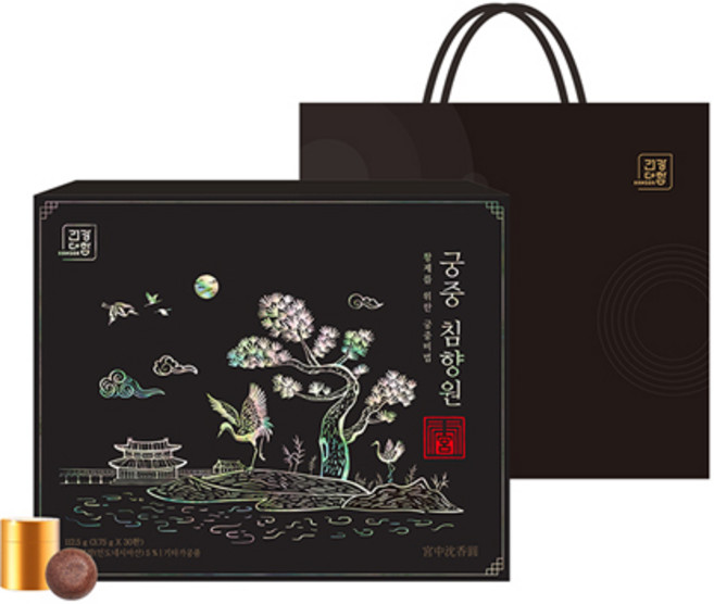 함소아 궁중 침향원 + 쇼핑백, 112.5g, 1개