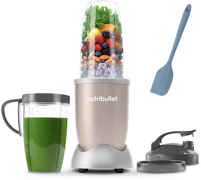 nutribullet 廚師調理機 NB908CP + 迷你刮刀 隨機出貨, NB908CP(香檳金)