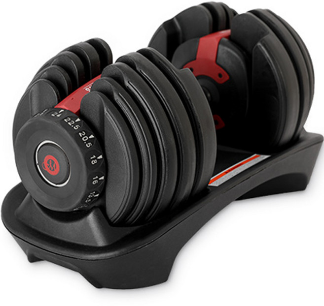 멜킨스포츠 15단계 무게조절 덤벨, 블랙, 24kg, 1개