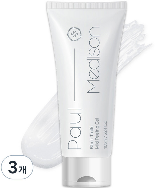 폴메디슨 블랙트러플 마일드 필링젤 고마쥬타입, 155ml, 3개