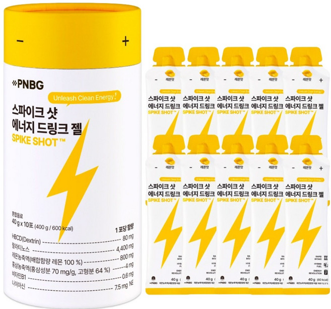 풍년보감 스파이크 샷 에너지젤 10p, 400g, 1개