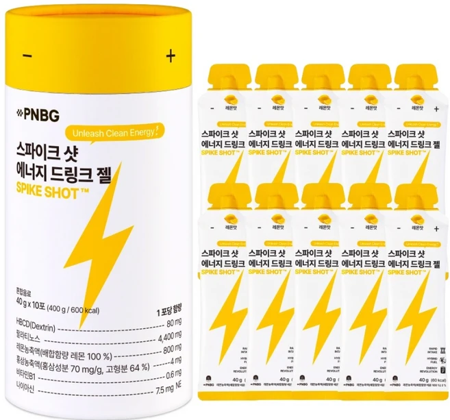 풍년보감 스파이크 샷 에너지젤 10p, 400g, 1개 - 쿠팡
