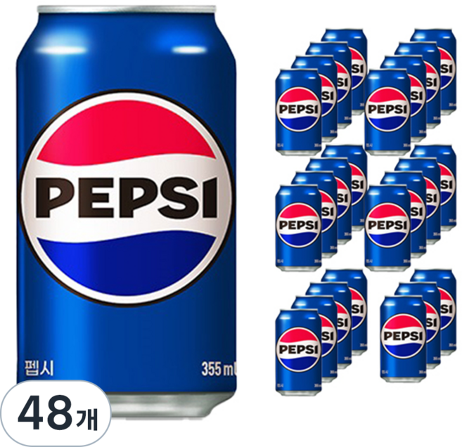 펩시, 355ml, 48개