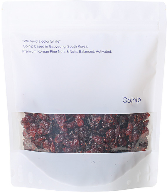 솔닙 새콤달콤 쫀득한 건크랜베리, 400g, 1개