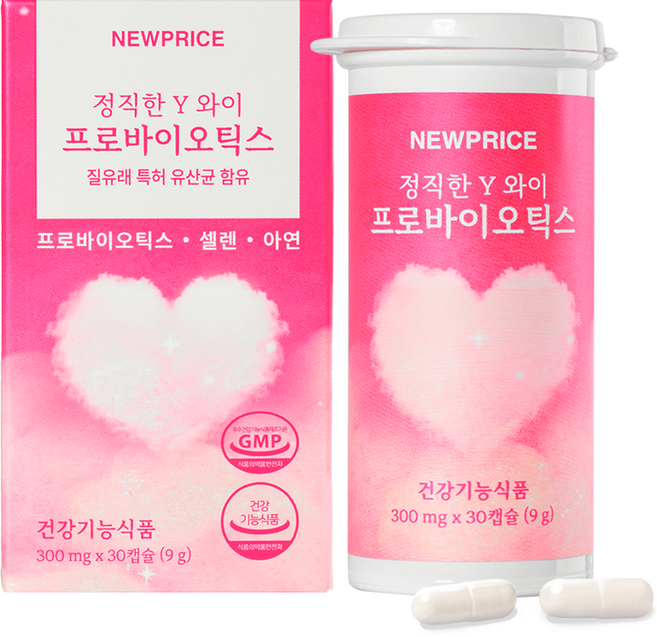 NEWPRICE 正直Y益生菌 9g, 1個, 30錠