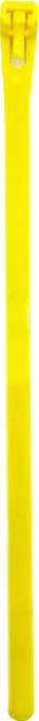 POLYWELL 寶利威爾 可鬆式束線帶 PW15-T65-0095 100條, 黃色, 1包