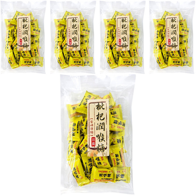 家和 枇杷風味糖, 110g, 5袋
