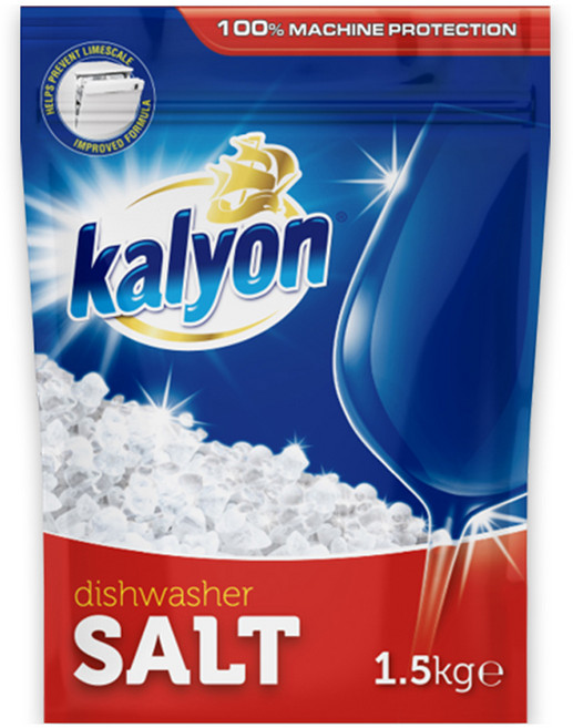 kalyon 洗碗機軟化鹽, 1包, 1.5kg