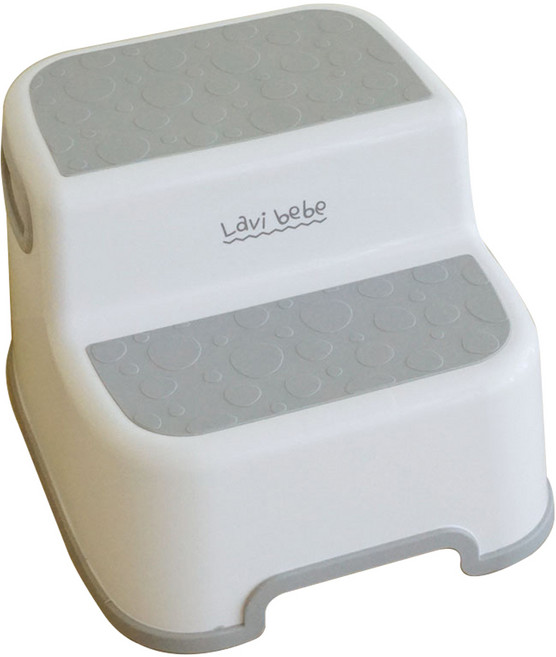라비베베 2단 유아 디딤대, 화이트, 1개
