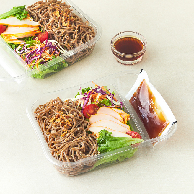 스모키 그릴드 닭가슴살 메밀면 샐러드, 200g, 2개입