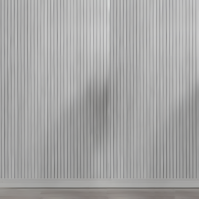 올프리즘 접착식 3D 템바보드 시트지, 화이트