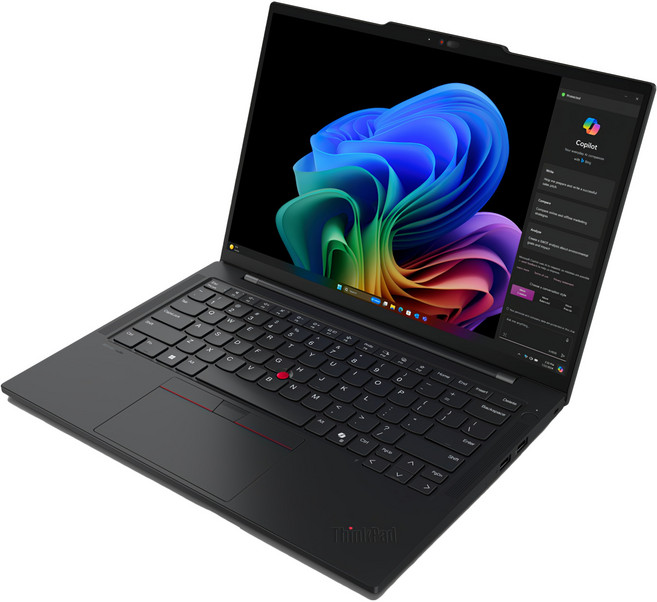 Lenovo 聯想 ThinkPad ThinkPad WUXGA/IPS 14吋, Qualcomm Snapdragon X Elite X1E-78-100, Qualcomm Adreno GPU, 64GB, 1TB SSD, Windows 11 Pro, 黑色, X1E78100