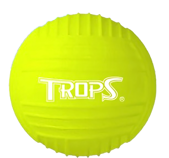 TROPS 特波士 無毒安全小排球 螢光配色 安全材質, 黃色, 1個