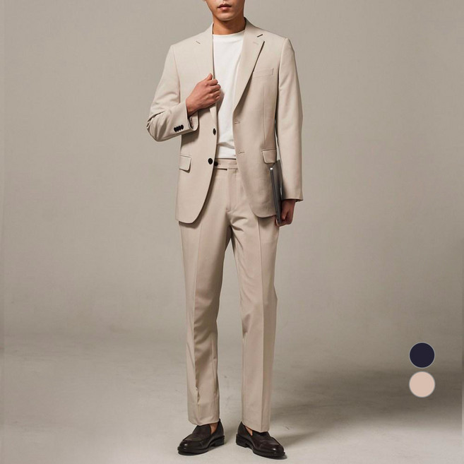 트래드클럽 남성용 베리 베이직 수트 세트 6컬러