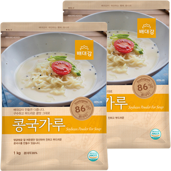 배대감 콩국가루, 1kg, 2개