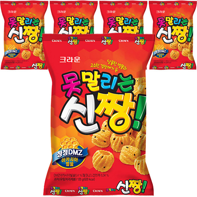 못말리는신짱, 120g, 5개