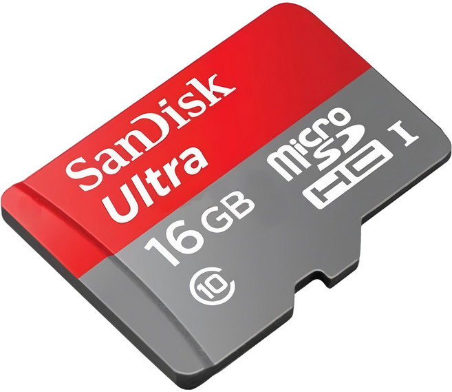SanDisk 晟碟 Ultra microSDHC 記憶卡 SDSQUAR-016G-GN6MN, 16GB, 1個