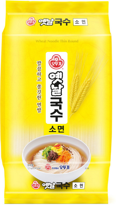 오뚜기옛날 국수 소면, 2.5kg, 1개